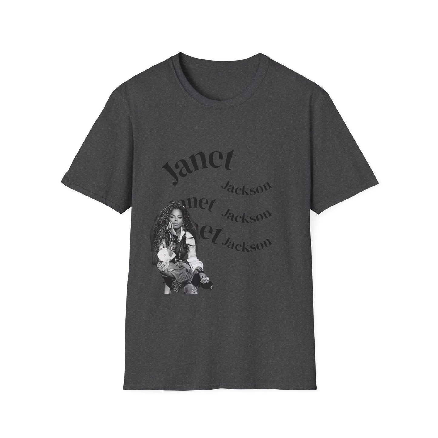 Janet Jackson Graphic Tee: Unisex Softstyle Cotton T-Shirt