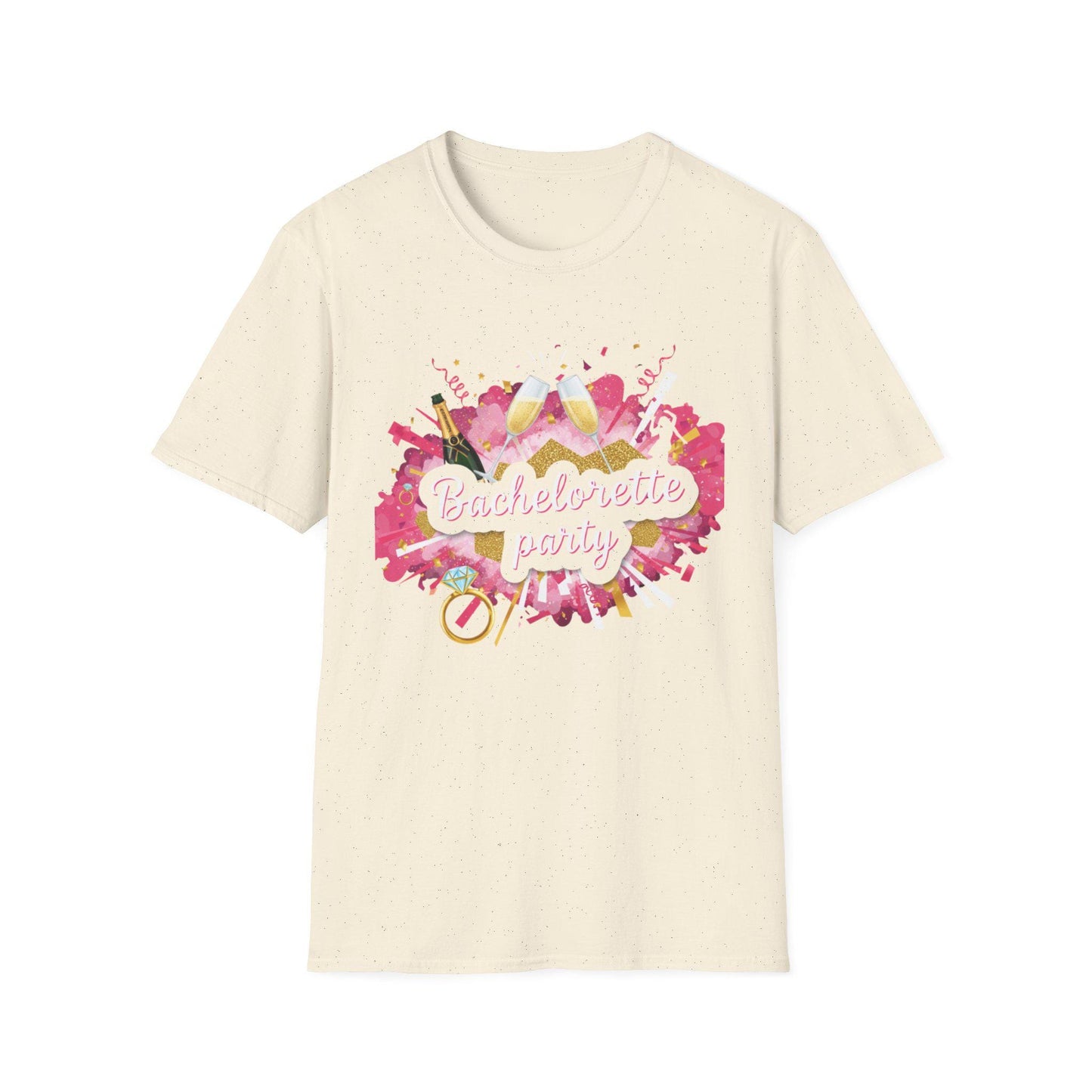 Bachelorette Party T-Shirt: Softstyle Bridal Celebration Tee
