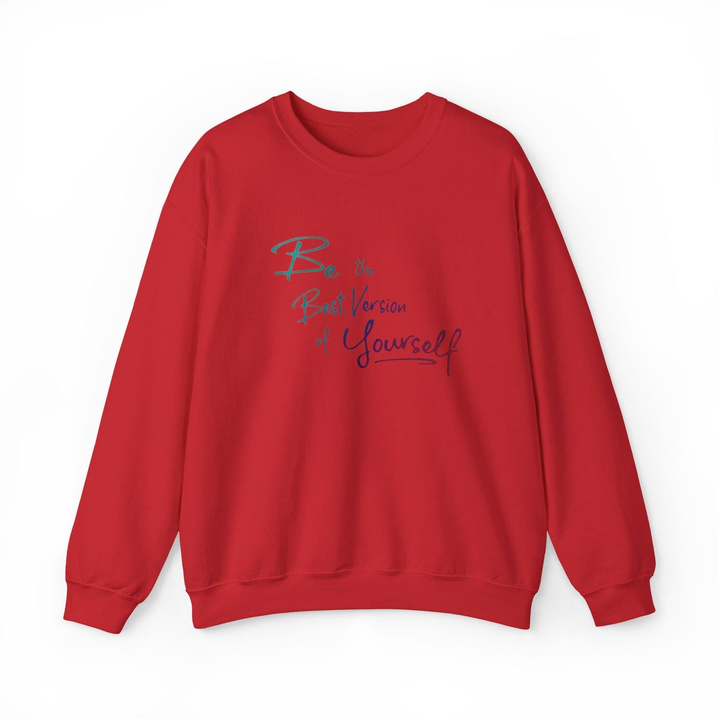 Motivational Unisex Sweatshirt: Cozy Crewneck for Self-Love