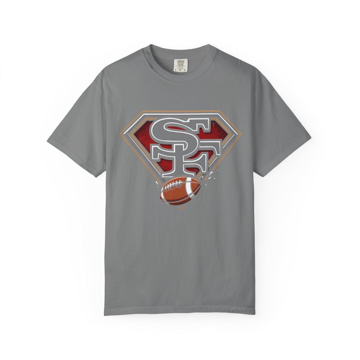 San Francisco 49ers Garment-Dyed T-Shirt: NFL Football Fan Apparel