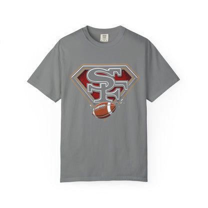 San Francisco 49ers Garment-Dyed T-Shirt: NFL Football Fan Apparel