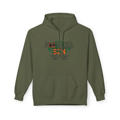 Football Season Fleece Hoodie: Cozy Unisex Sweatshirt for Sports Lovers