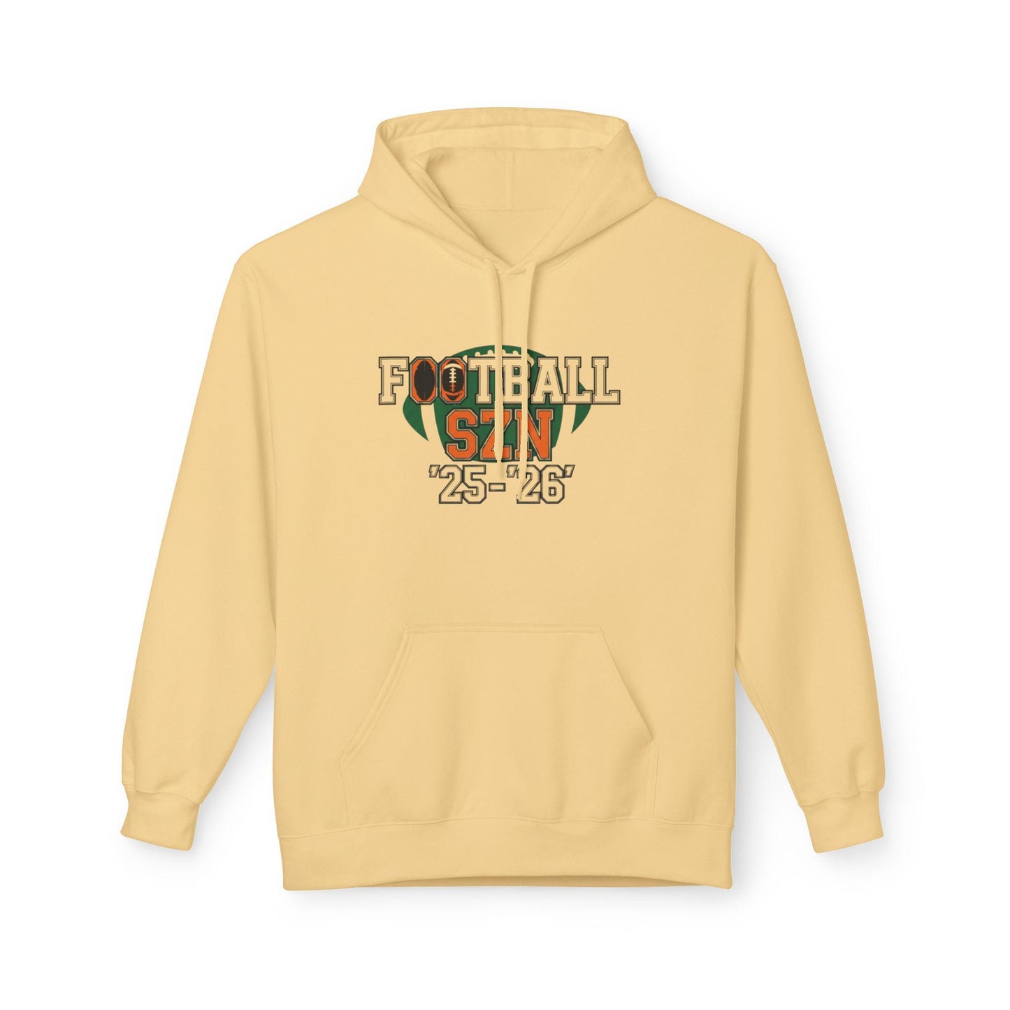Football Season Fleece Hoodie: Cozy Unisex Sweatshirt for Sports Lovers