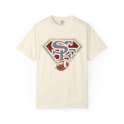 San Francisco 49ers Garment-Dyed T-Shirt: NFL Football Fan Apparel