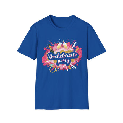Bachelorette Party T-Shirt: Softstyle Bridal Celebration Tee