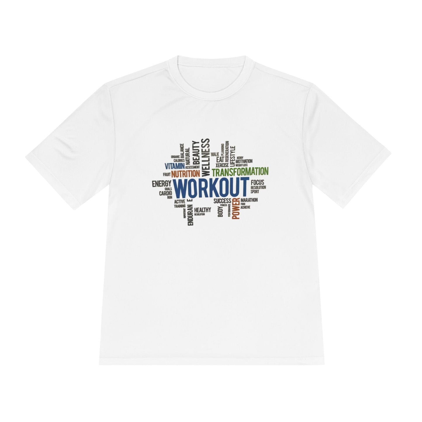 Moisture Wicking Workout Tee: Unisex Fitness Shirt, Gym Activewear