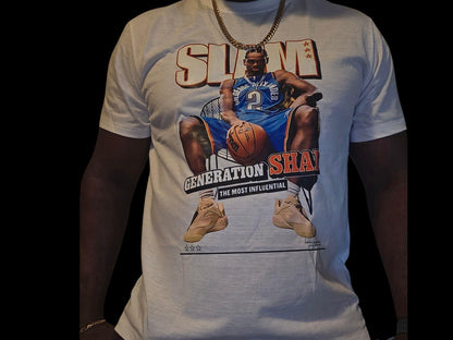 Shai Gilgeous Alexander Slam Cover Tee