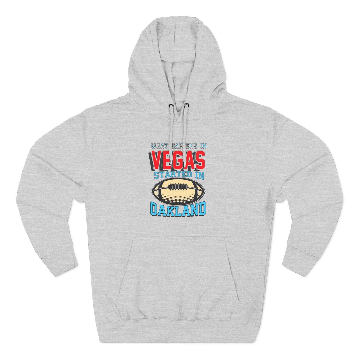 Three-Panel Fleece Hoodie: Comfy Unisex Sports Apparel