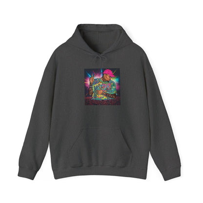 Chris Brown-Themed Unisex Hoodie, Perfect Gift for Musicians, Artsy Sweatshirt, Festival Wear, Cozy Streetwear