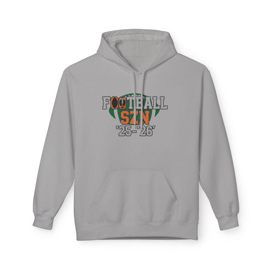 Football Season Fleece Hoodie: Cozy Unisex Sweatshirt for Sports Lovers