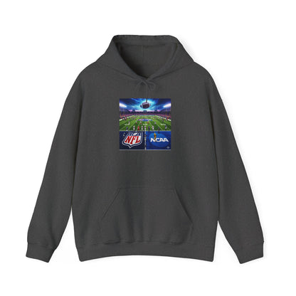 Football Season Unisex Hoodie: Game Day Team Spirit - Soft Cotton Blend