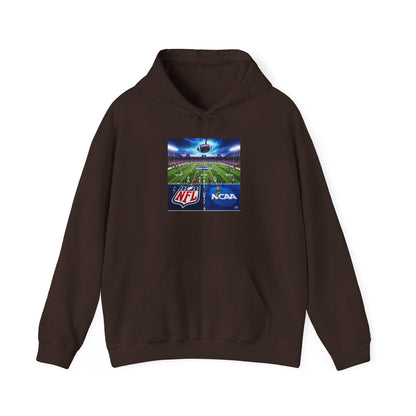Football Season Unisex Hoodie: Game Day Team Spirit - Soft Cotton Blend