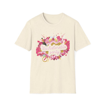 Bachelorette Party T-Shirt: Softstyle Bridal Celebration Tee