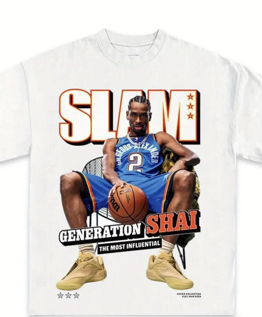 Shai Gilgeous Alexander Slam Cover Tee