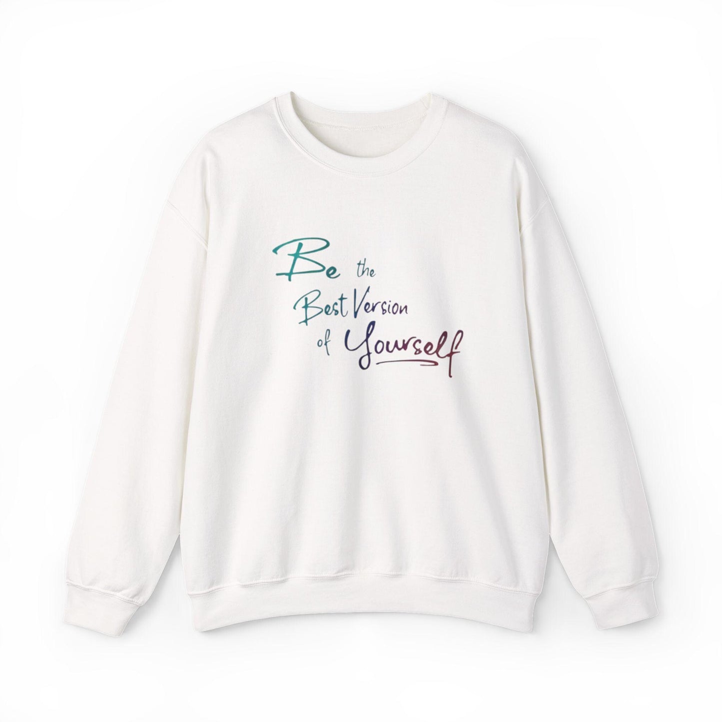 Motivational Unisex Sweatshirt: Cozy Crewneck for Self-Love