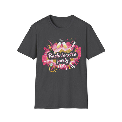 Bachelorette Party T-Shirt: Softstyle Bridal Celebration Tee