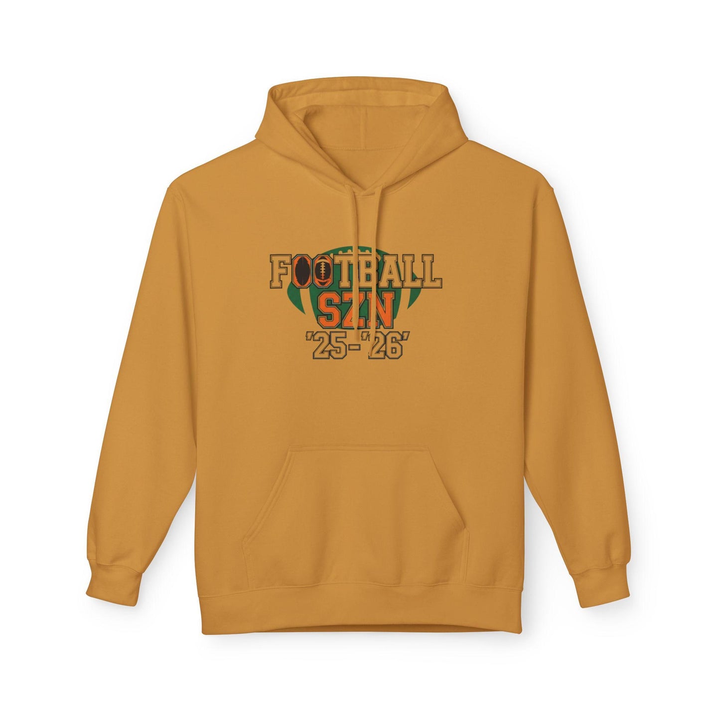 Football Season Fleece Hoodie: Cozy Unisex Sweatshirt for Sports Lovers