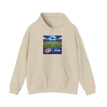 Football Season Unisex Hoodie: Game Day Team Spirit - Soft Cotton Blend