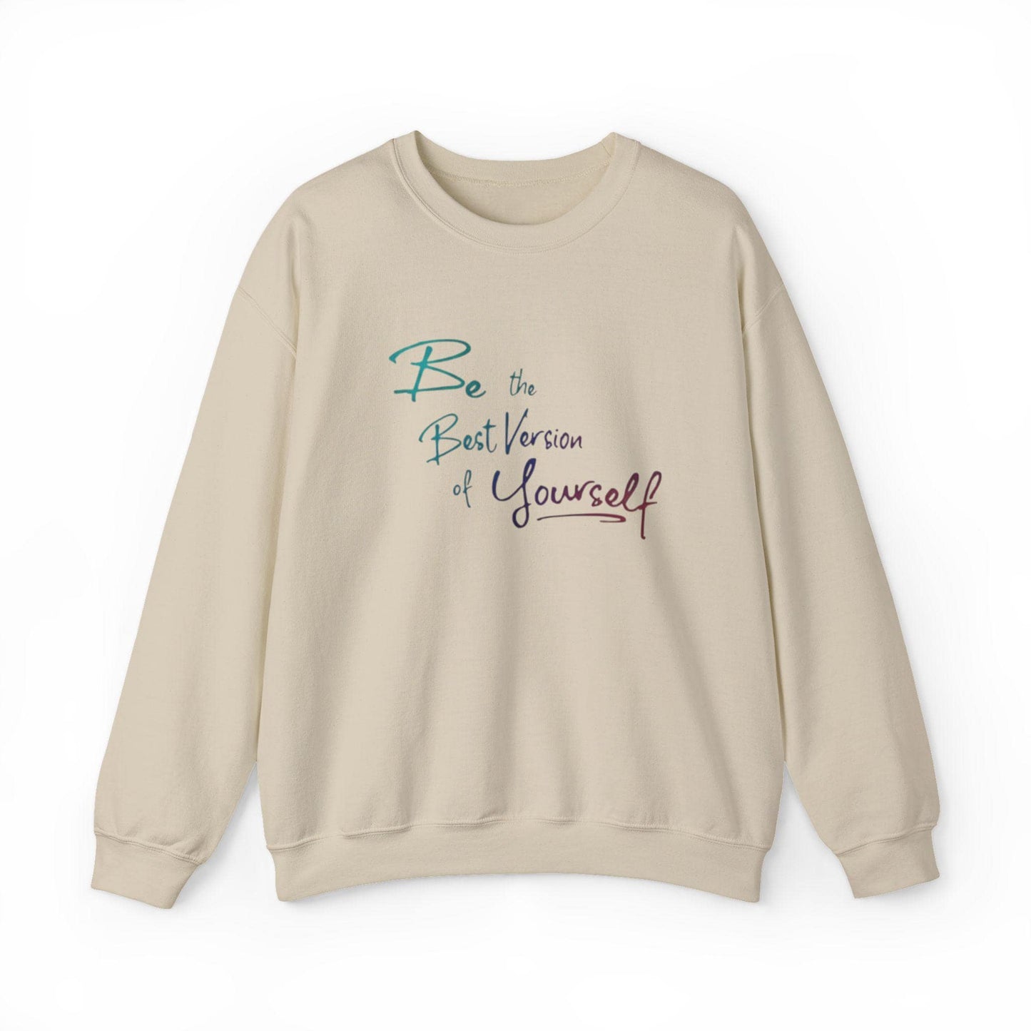 Motivational Unisex Sweatshirt: Cozy Crewneck for Self-Love