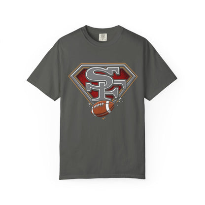 San Francisco 49ers Garment-Dyed T-Shirt: NFL Football Fan Apparel