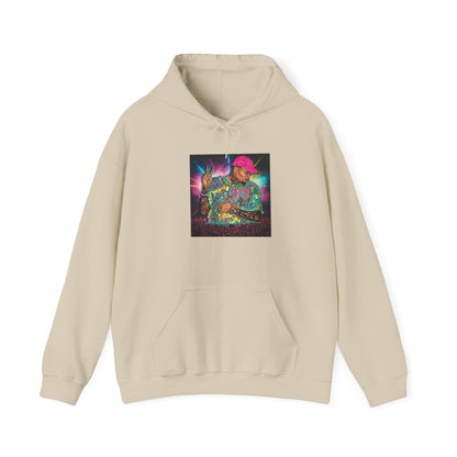 Chris Brown-Themed Unisex Hoodie, Perfect Gift for Musicians, Artsy Sweatshirt, Festival Wear, Cozy Streetwear