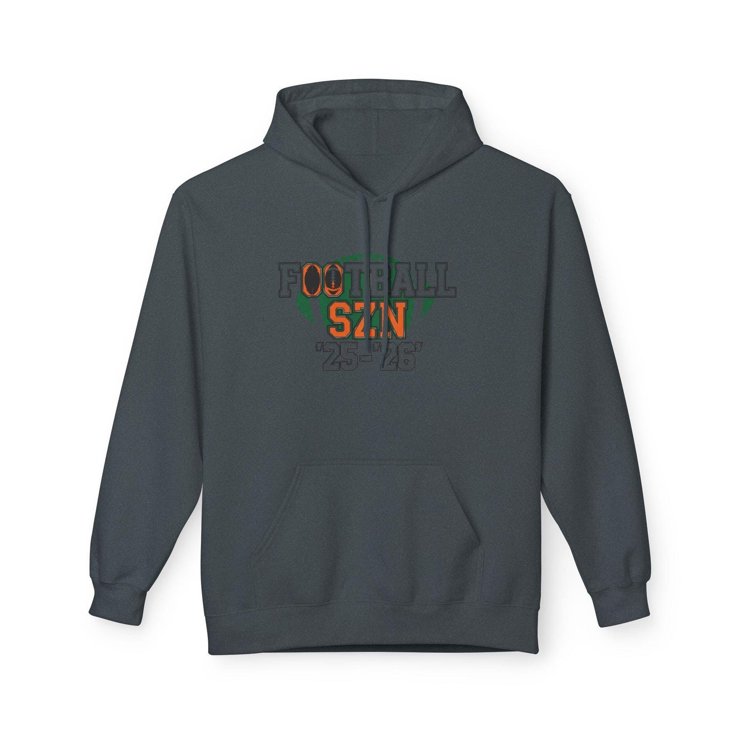 Football Season Fleece Hoodie: Cozy Unisex Sweatshirt for Sports Lovers