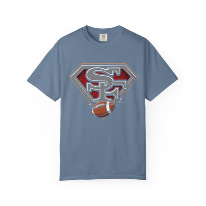 San Francisco 49ers Garment-Dyed T-Shirt: NFL Football Fan Apparel