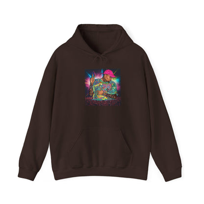 Chris Brown-Themed Unisex Hoodie, Perfect Gift for Musicians, Artsy Sweatshirt, Festival Wear, Cozy Streetwear