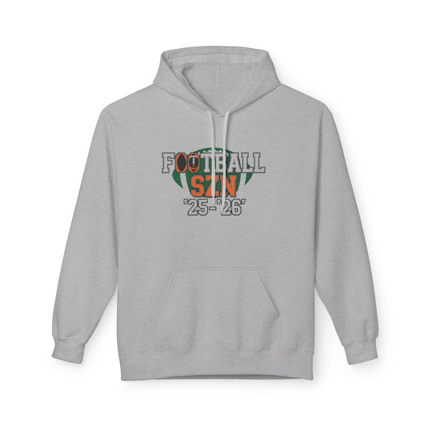 Football Season Fleece Hoodie: Cozy Unisex Sweatshirt for Sports Lovers