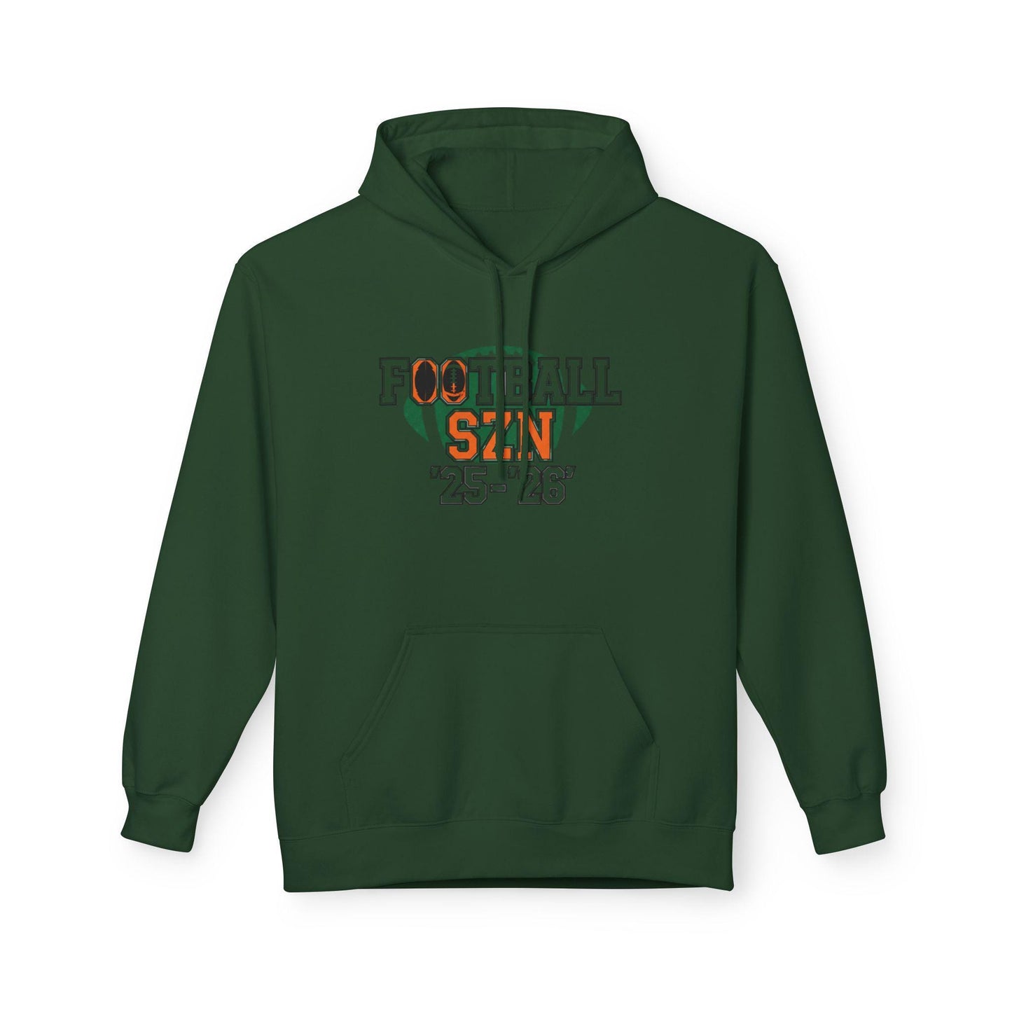 Football Season Fleece Hoodie: Cozy Unisex Sweatshirt for Sports Lovers