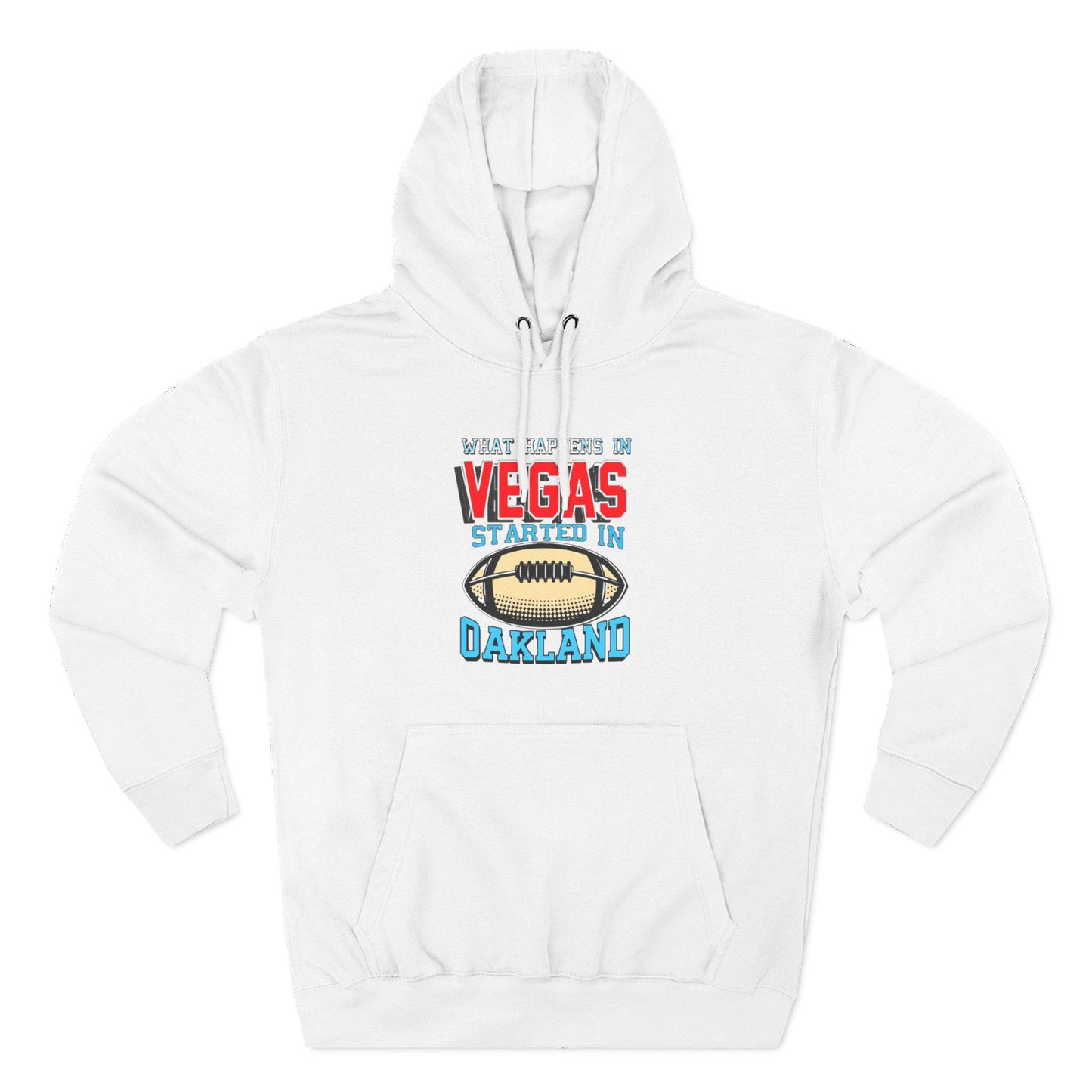 Three-Panel Fleece Hoodie: Comfy Unisex Sports Apparel