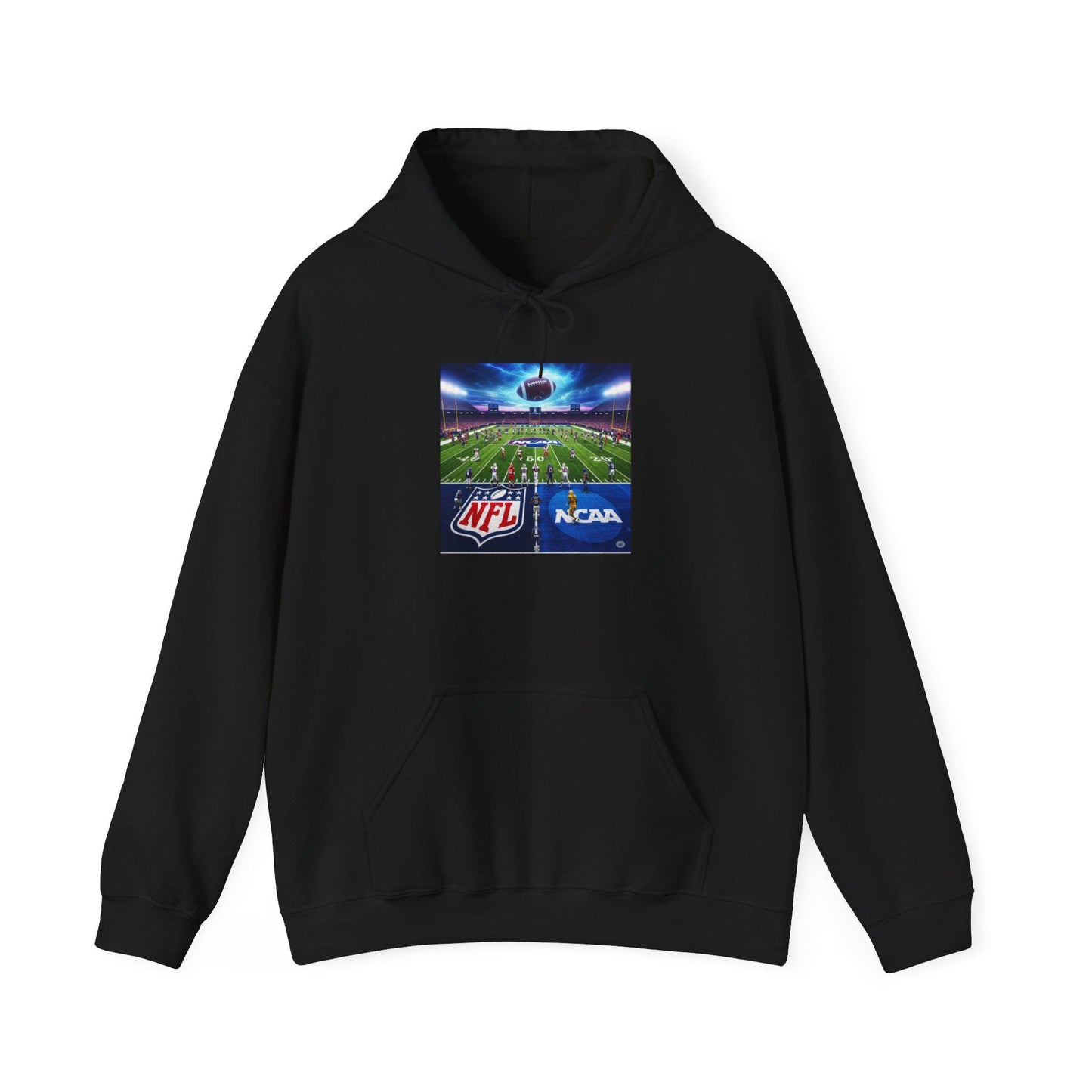 Football Season Unisex Hoodie: Game Day Team Spirit - Soft Cotton Blend