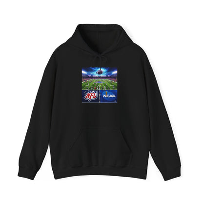 Football Season Unisex Hoodie: Game Day Team Spirit - Soft Cotton Blend