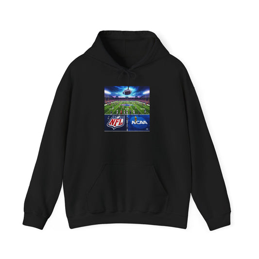 Football Season Unisex Hoodie: Game Day Team Spirit - Soft Cotton Blend