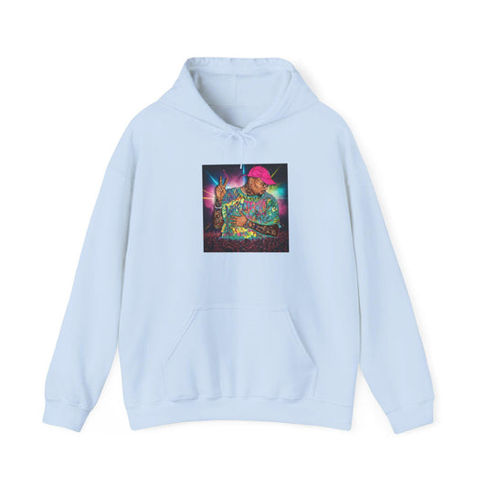 Chris Brown-Themed Unisex Hoodie, Perfect Gift for Musicians, Artsy Sweatshirt, Festival Wear, Cozy Streetwear