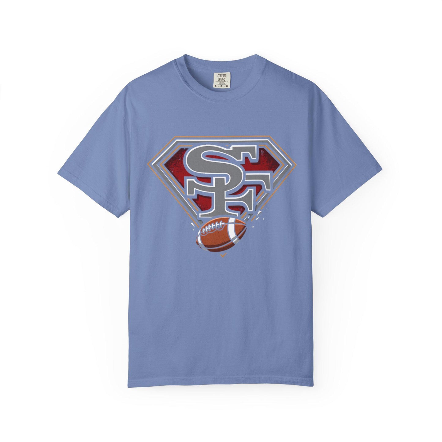 San Francisco 49ers Garment-Dyed T-Shirt: NFL Football Fan Apparel