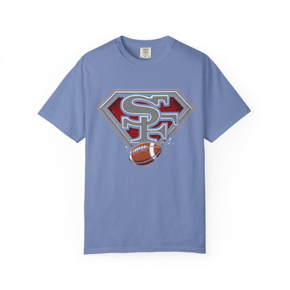 San Francisco 49ers Garment-Dyed T-Shirt: NFL Football Fan Apparel