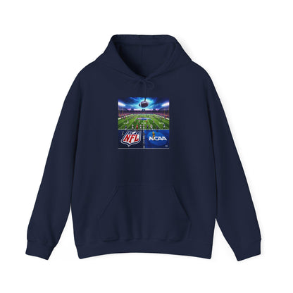 Football Season Unisex Hoodie: Game Day Team Spirit - Soft Cotton Blend