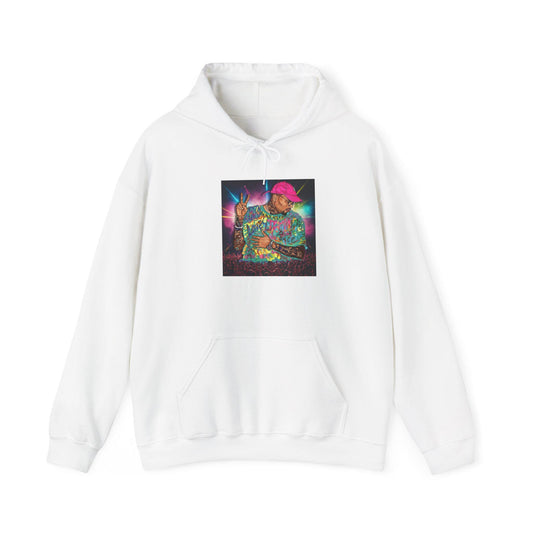 Chris Brown-Themed Unisex Hoodie, Perfect Gift for Musicians, Artsy Sweatshirt, Festival Wear, Cozy Streetwear