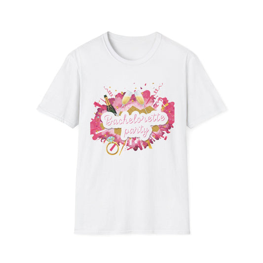 Bachelorette Party T-Shirt: Softstyle Bridal Celebration Tee