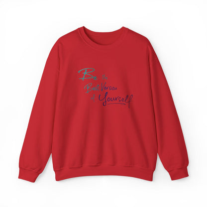 Motivational Unisex Sweatshirt: Cozy Crewneck for Self-Love