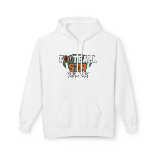 Football Season Fleece Hoodie: Cozy Unisex Sweatshirt for Sports Lovers