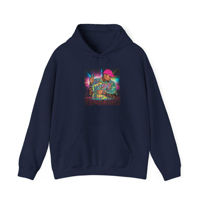 Chris Brown-Themed Unisex Hoodie, Perfect Gift for Musicians, Artsy Sweatshirt, Festival Wear, Cozy Streetwear