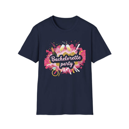 Bachelorette Party T-Shirt: Softstyle Bridal Celebration Tee